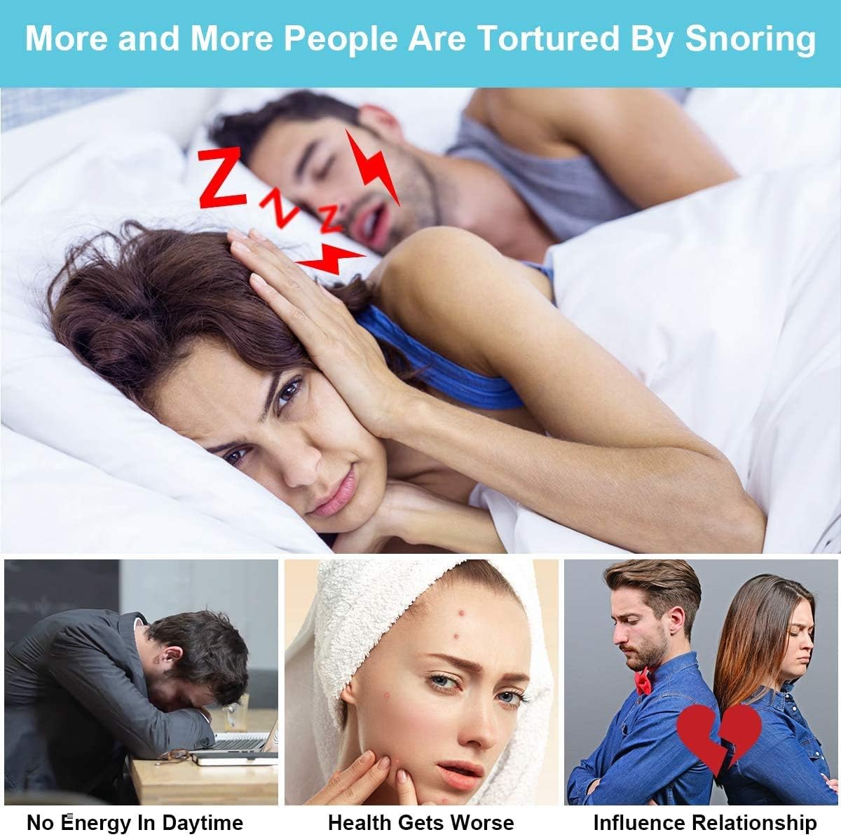 Anti Snoring Device Nose Vent Plugs, Snoring Solution and Air Purifier Filter Nasal Dilators Stop Snoring Devices Snore Stopper Nose Vent Clip Sleep Aid for Cometable Sleeping Breathing Women Men