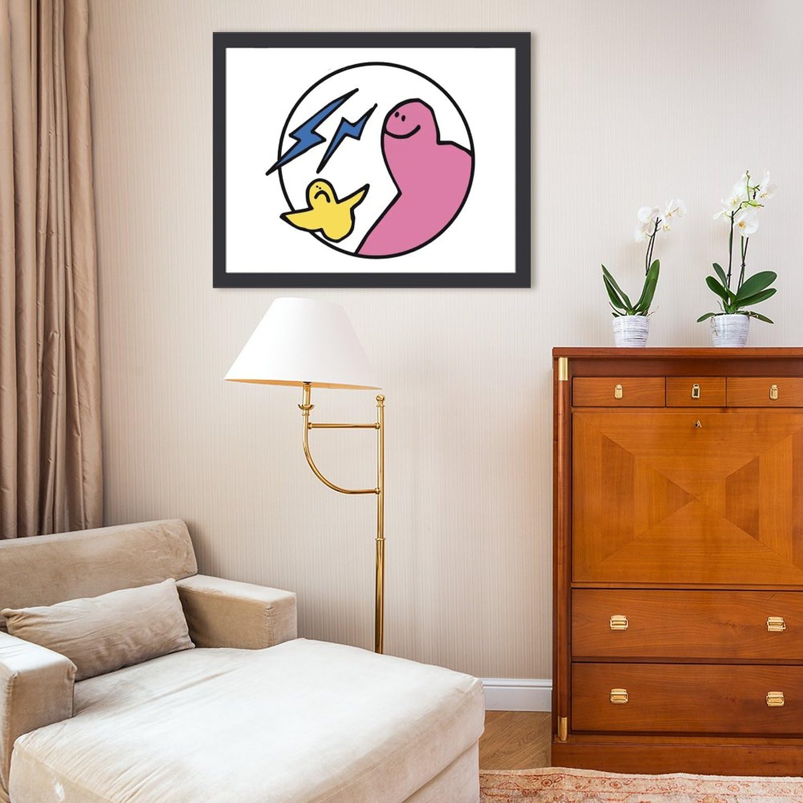 Amazon.co.jp: アートパネル 30×40cm マークゴンザレス アートフレーム