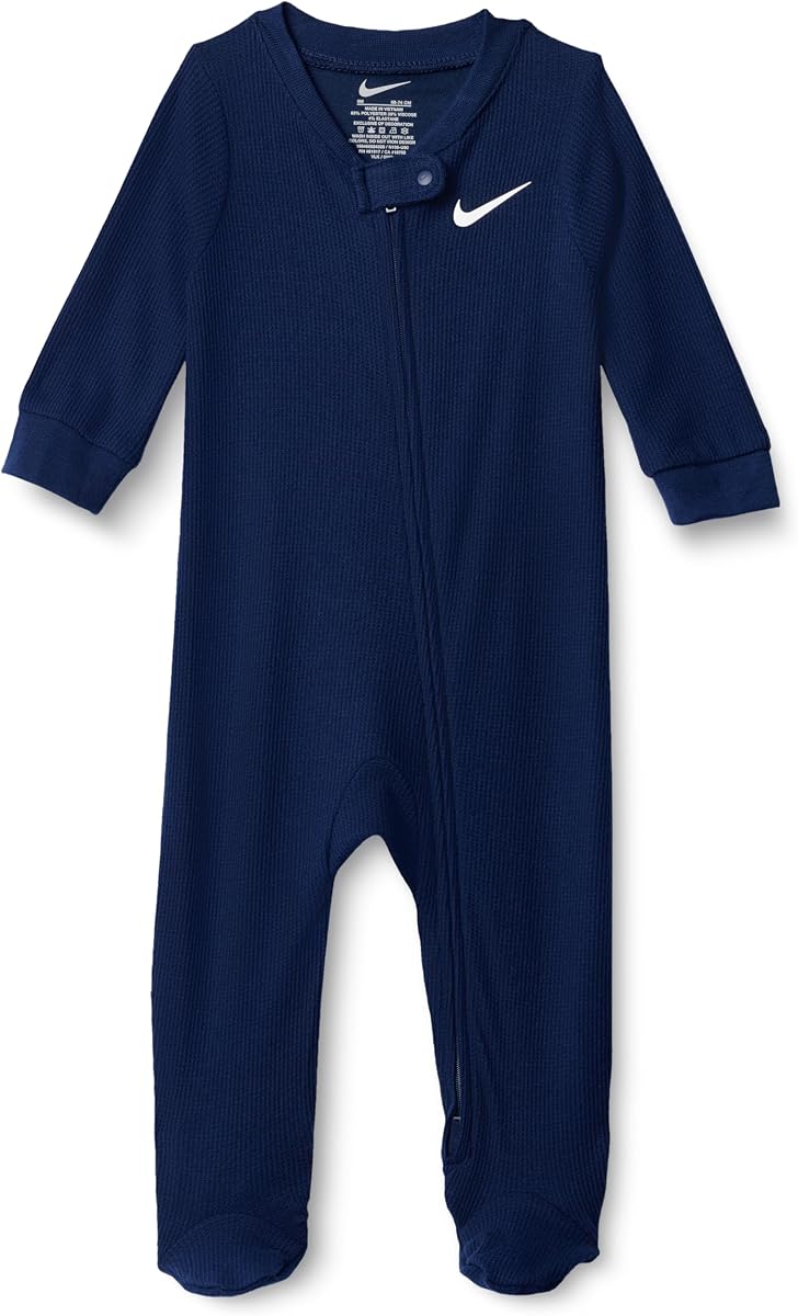 Baby Waffle Knit Viscose Footed Coverall