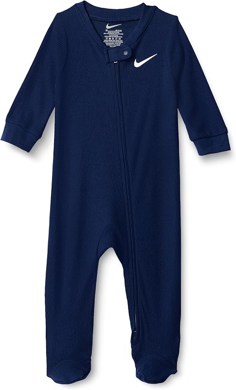 Baby Waffle Knit Viscose Footed Coverall