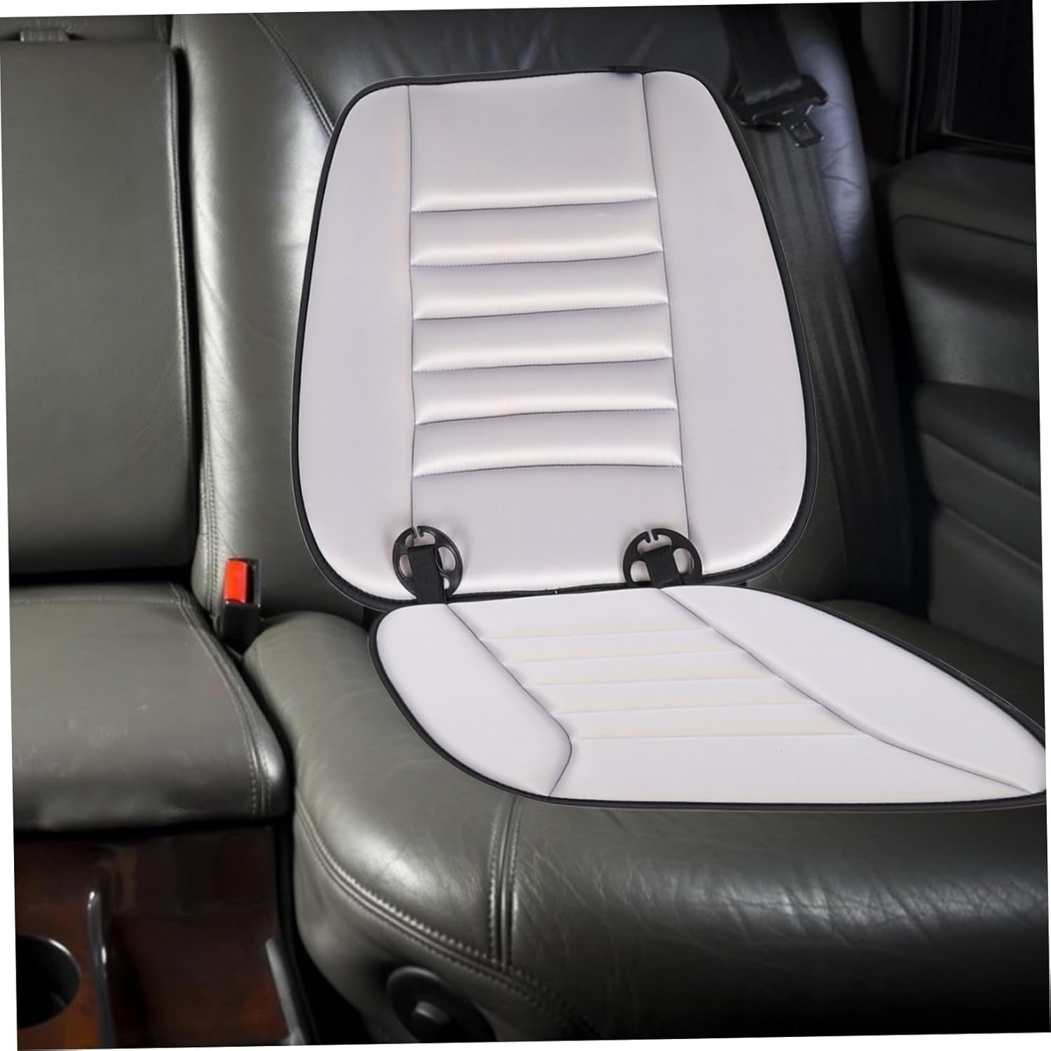 Cabilock 1set Memory Car Seat Cushion for Drivers Padded Seat Riser for Cars Suvs and Office Chairs and Easy to Clean Compact and Portable Design