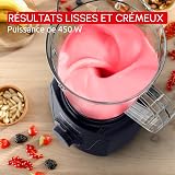 Moulinex Blendforce Essential, Blender, 450 W, Smooth Results, 2 Speeds + Pulse Mode, Crushed Ice, 1.85 L Bowl, LM4118F0 - 2