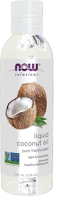 NOW Foods Coconut Oil, Liquid Pure Fractionated, 200 g