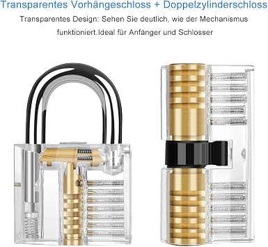 Diyife Lock Picking Set [Upgrade] 26-Piece Lock Pick Set Comfort-Safe