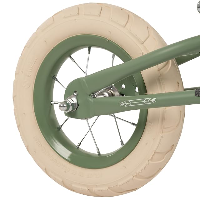 Foto 4 de 6 de Huffy Vintage Bicicleta de Equilibrio, Verde, de 10 Pulgadas