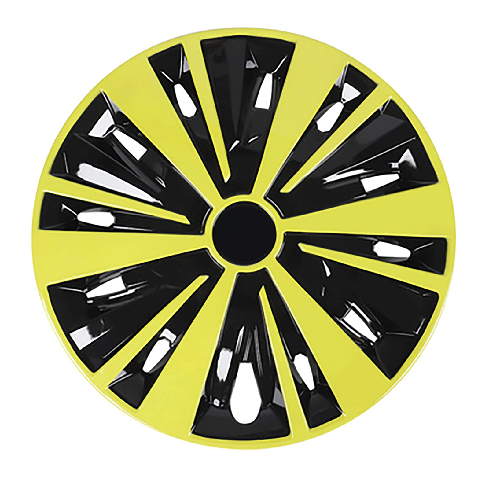 15-calowa osłona zapasowa opony Zatrzaskowa koła Spersonalizowane akcesoria(Yellow Black)
