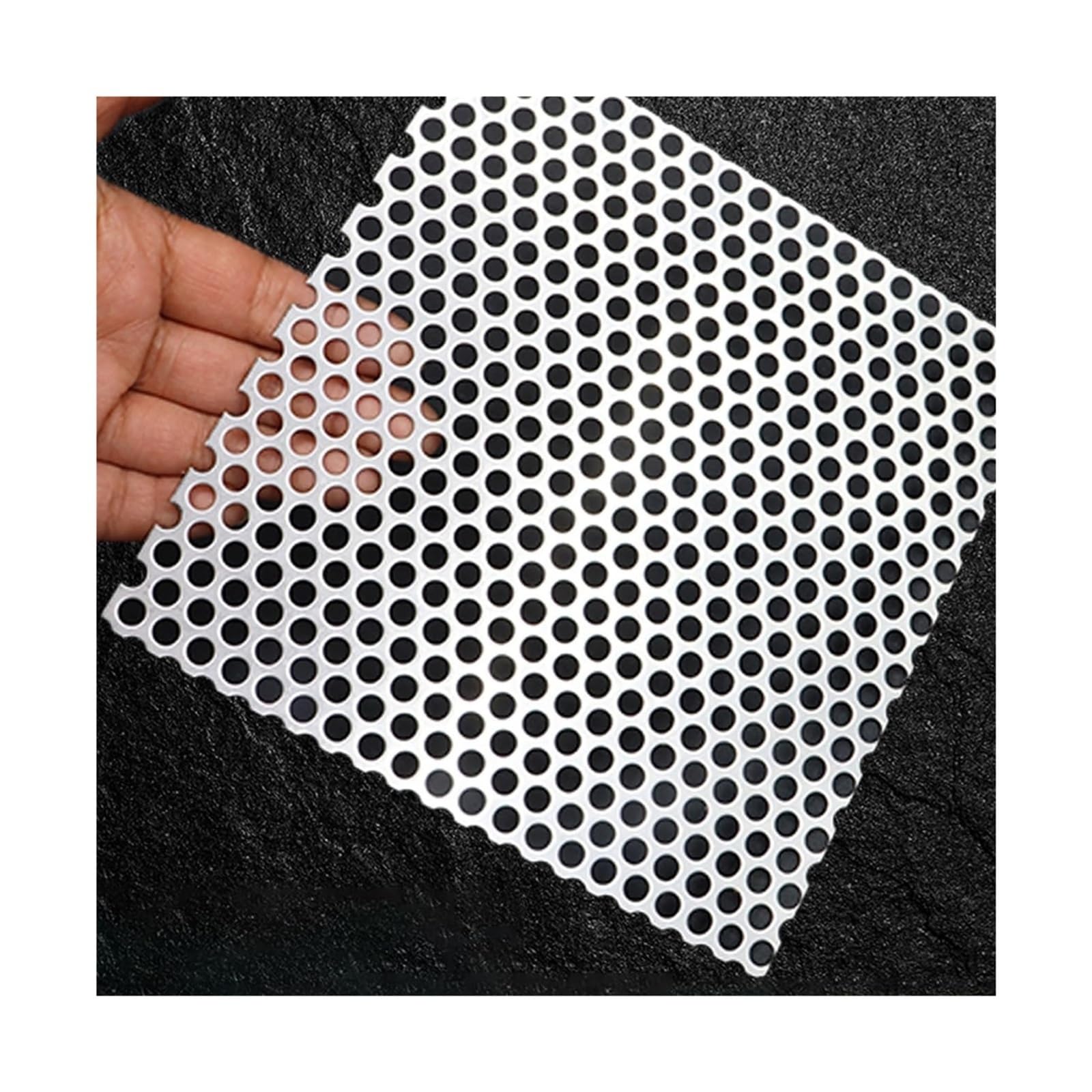 Tamis de vidange carré trou de 5 mm anti-bouchon en acier inoxydable pour cuisine