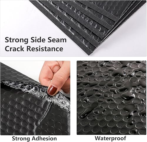 Miniatura 4 de Paquete de 50 sobres de burbujas de 6 x 9 pulgadas, sobres de polietileno de burbujas, bolsas de envío autoselladas, bolsas de envío impermeables