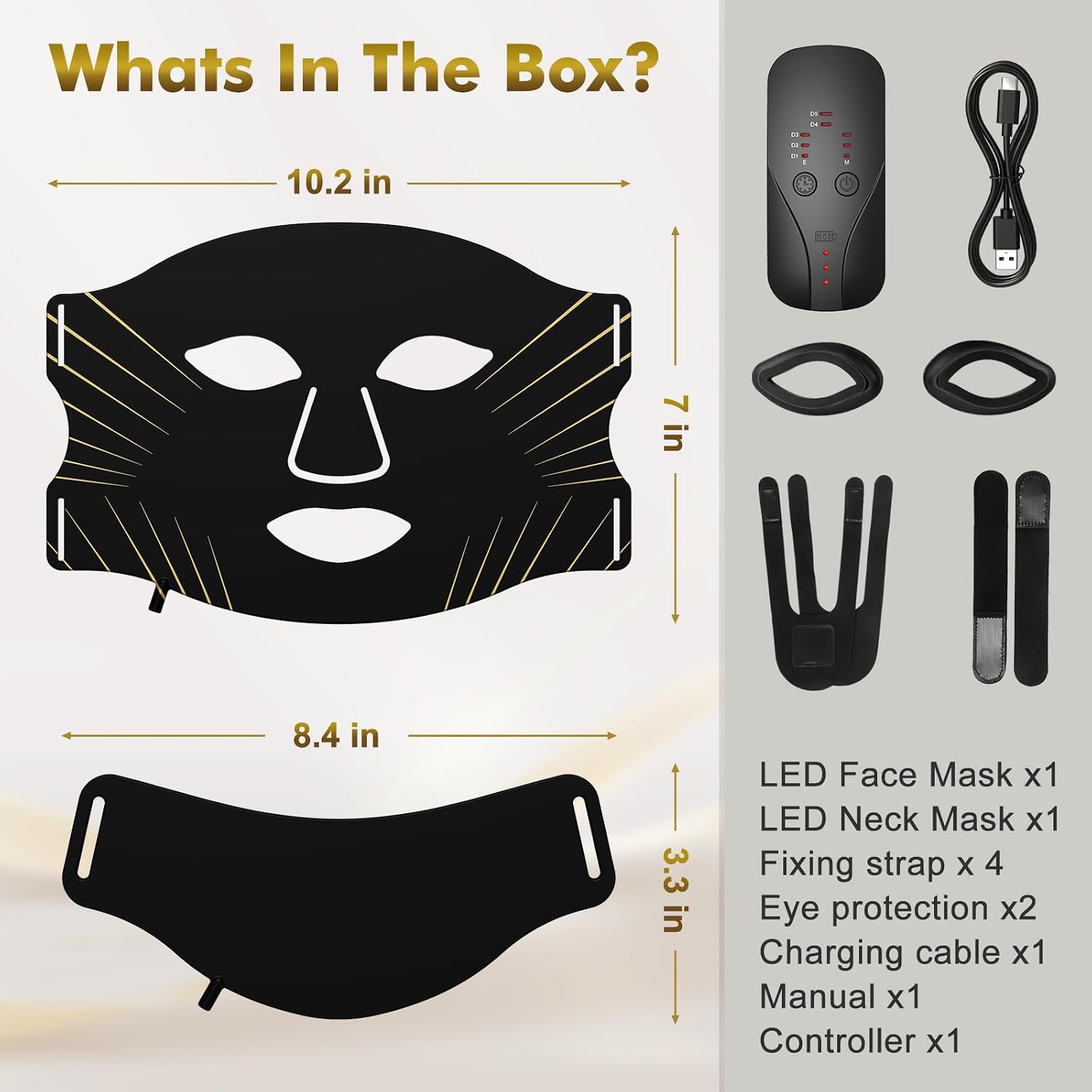 LED light therapy mask FM-03 image 5