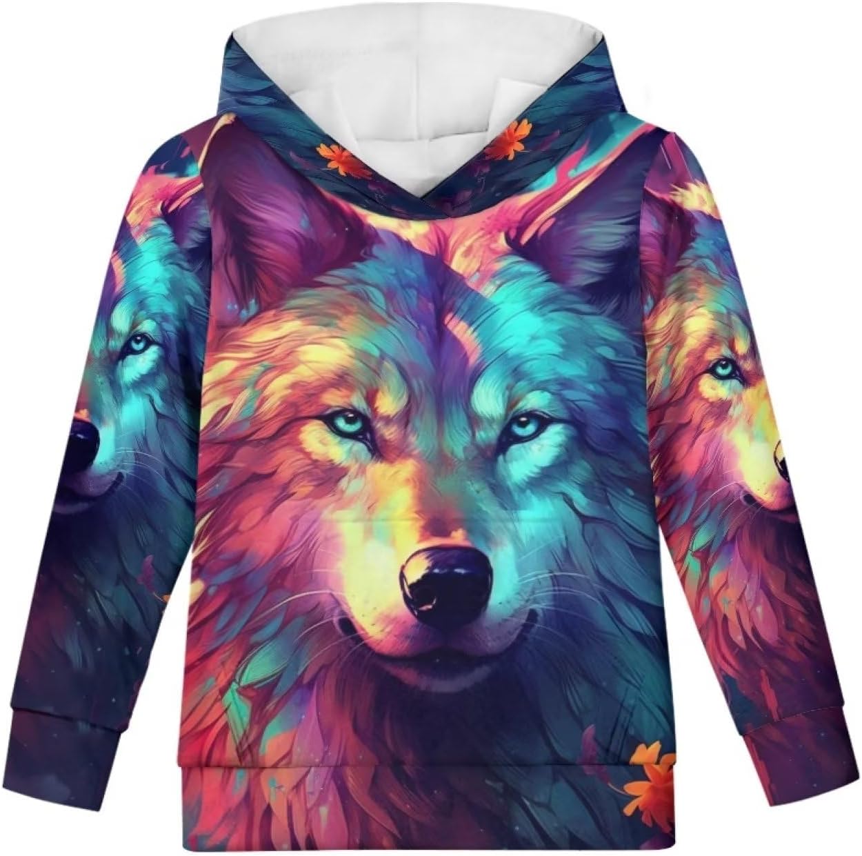 Leopard Print Hoodie Kids' Animal Graphic Hoodie Soft, Stylish