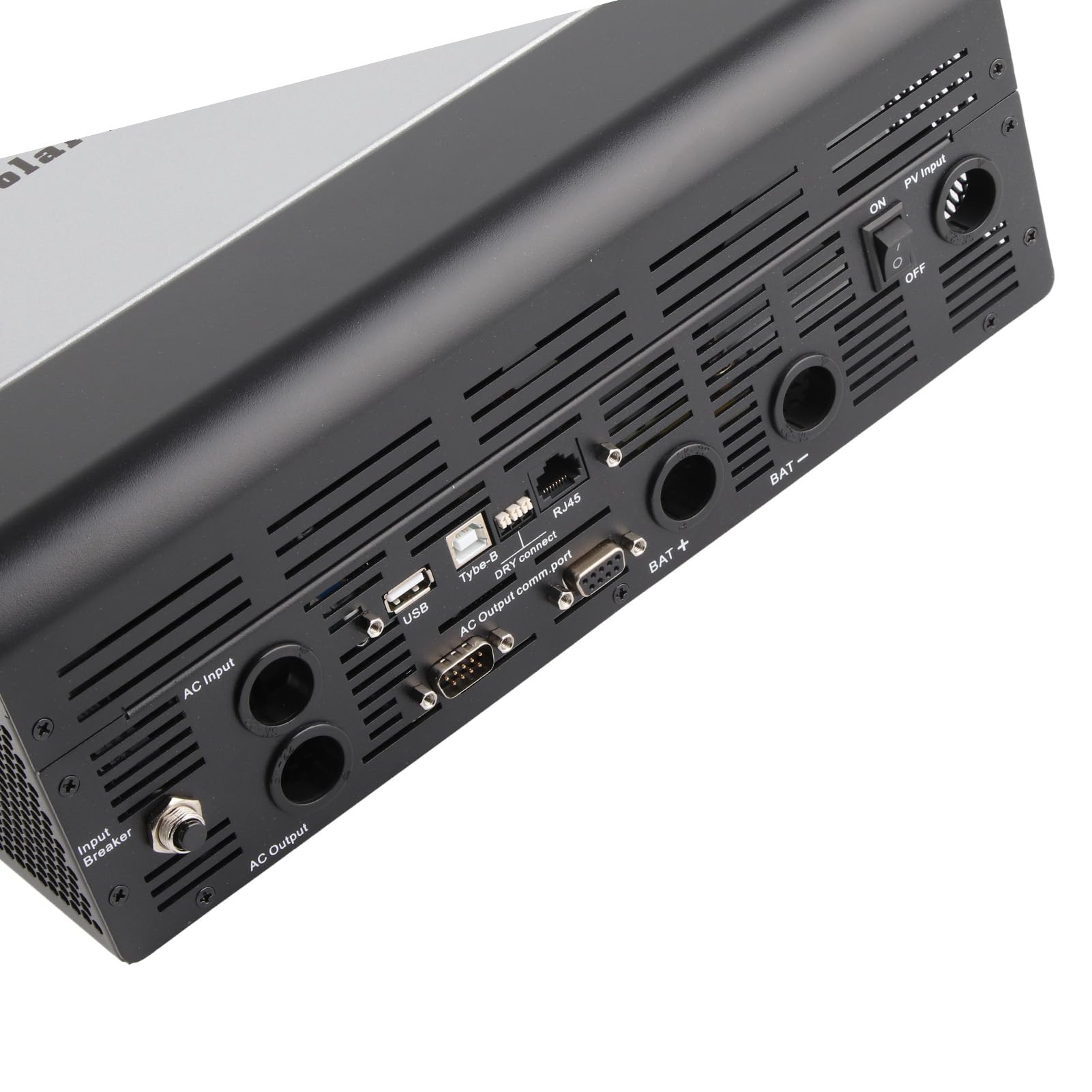 Onduleur Solaire, Onduleur 5KW DC48V MPPT80A à AC220V 50Hz avec écran LCD pour la Maison, L'école, Les Zones Industrielles et Les Activités de Plein Air