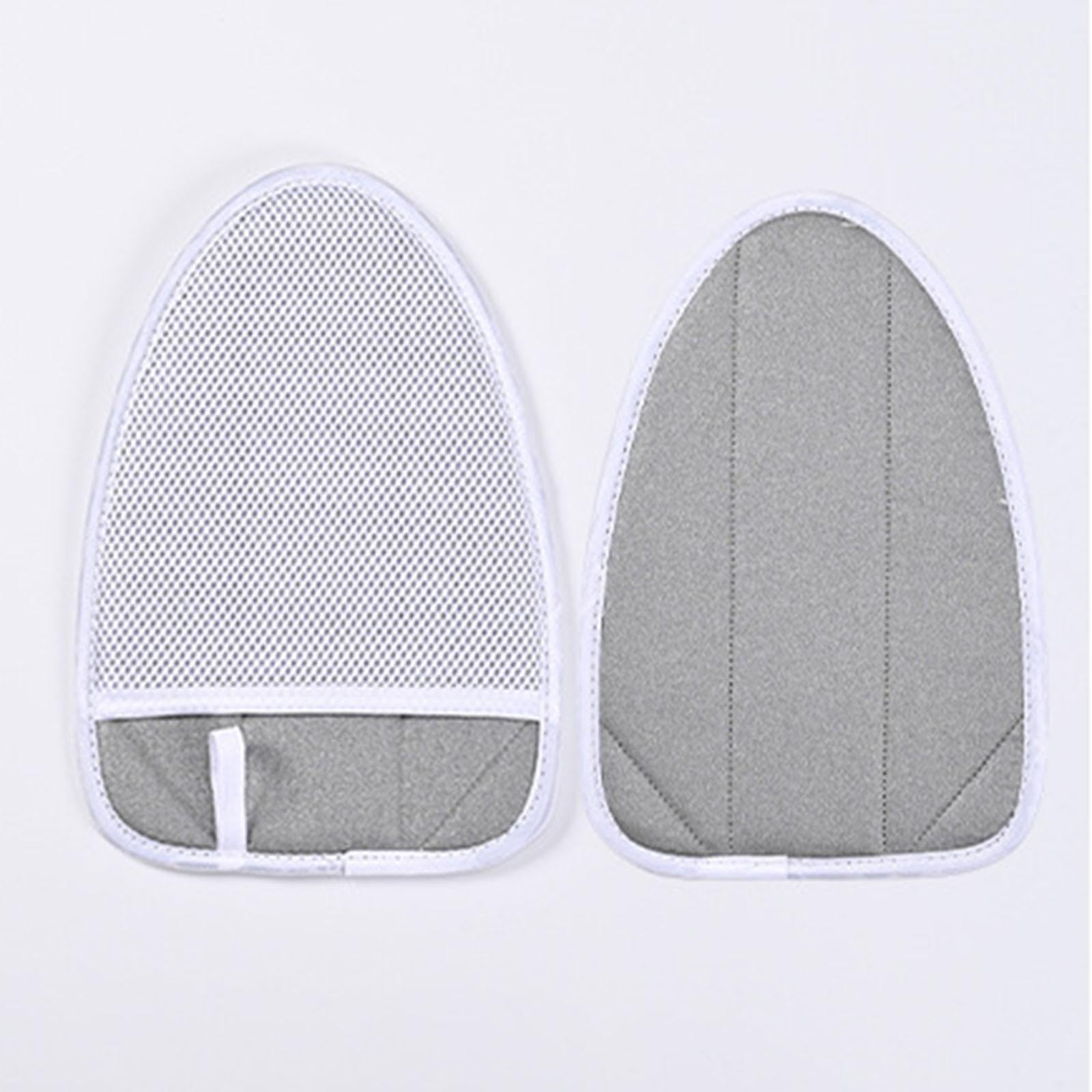2Pcs Gloves for Garment Steamer Anti Steam Mitten Portable Heat Resistant Garment Steaming Mitten for Collar Clothes Sleeves, Oval Head