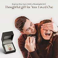 Vista 23 de Collar de estrella de David para mujeres y hombres, collar de estrella judía relleno de oro de 14 quilates, collar de Israel Aurora Borealis