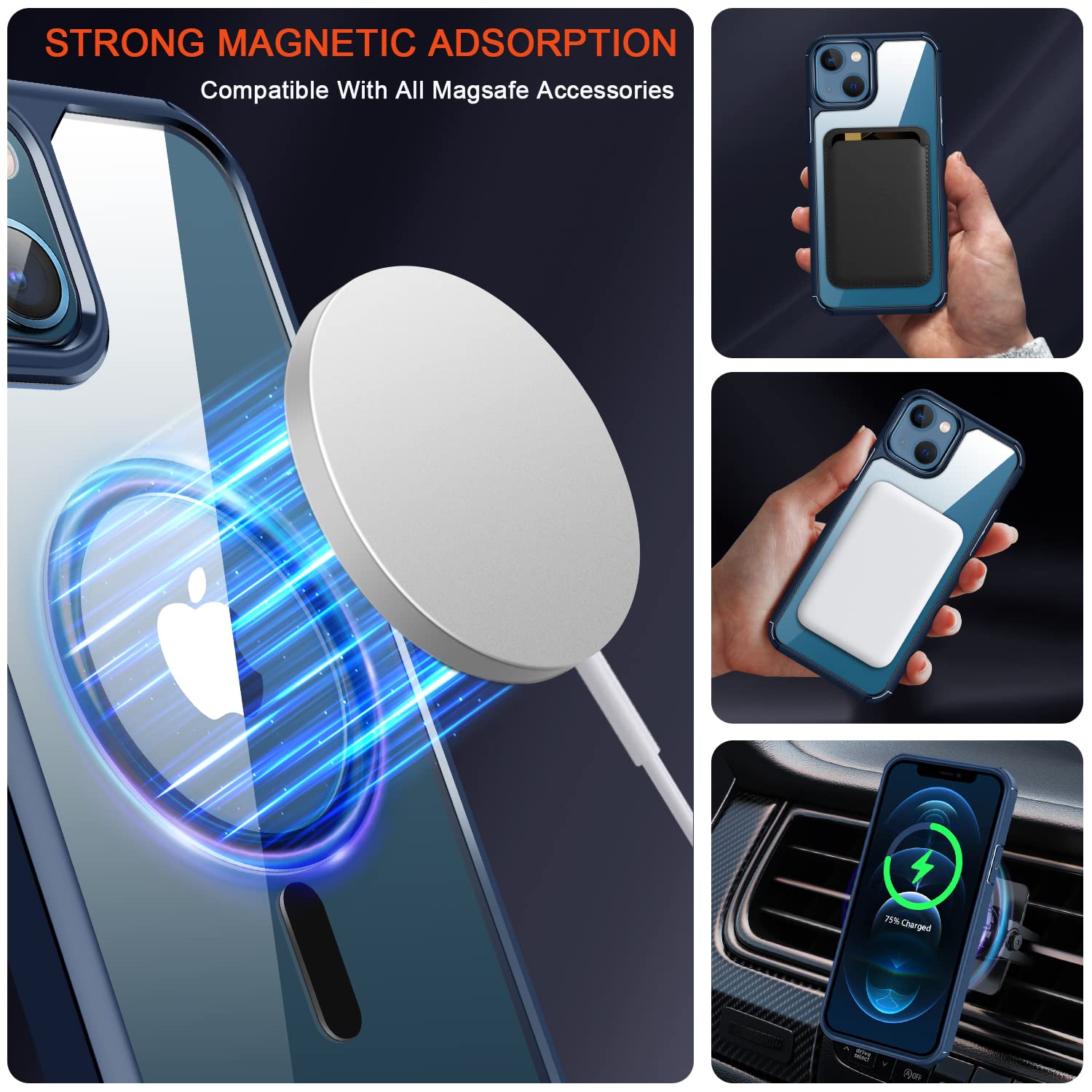 TENDLIN Cover iPhone 15 Pro Max Trasparente Rigida PC Retro, Custodia Protezione Paraurti in TPU Morbido Antiurto Compatibile con iPhone 15 Pro Max - Nero TENDLIN Cover iPhone 15 Pro Max Trasparente Rigida PC Retro, Custodia Protezione Paraurti in TPU Morbido Antiurto Compatibile con iPhone 15 Pro Max - Nero