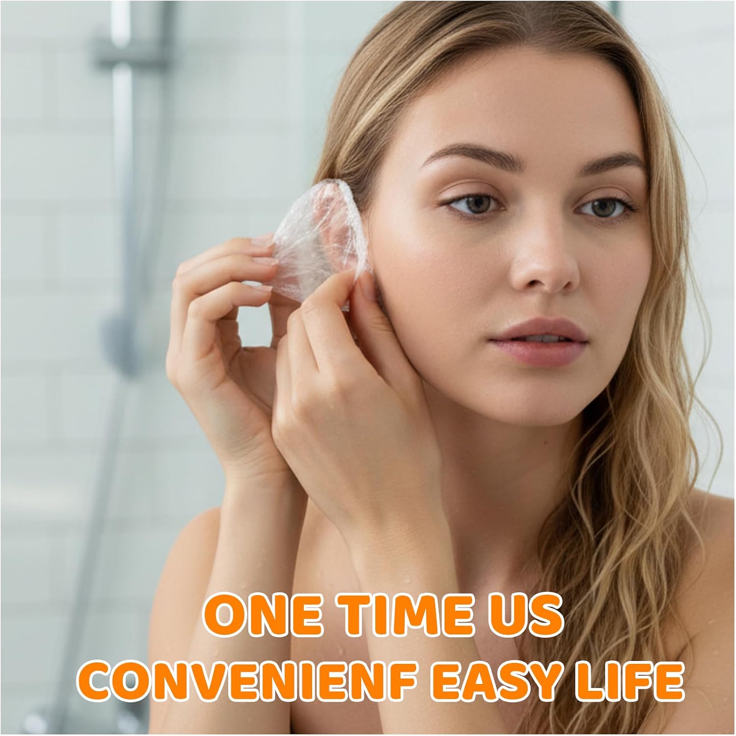 600pcs Ear Covers for Shower Set, Waterproof Ear Covers (Ear Protection Caps) for Hair Dye and Hair Dryer, Reusable Shower Ear Covers and Ear Caps for Shower