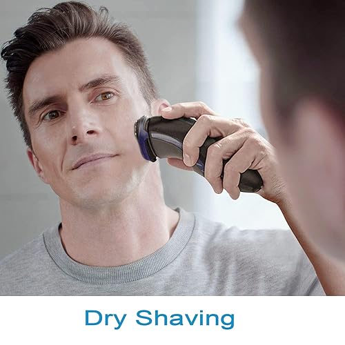 Miniatura 10 de SH30 - Cuchilla de repuesto para Philips Norelco Shaver Series 3000, 2000, 1000 y S738 con hoja afilada duradera, paquete de 9 piezas