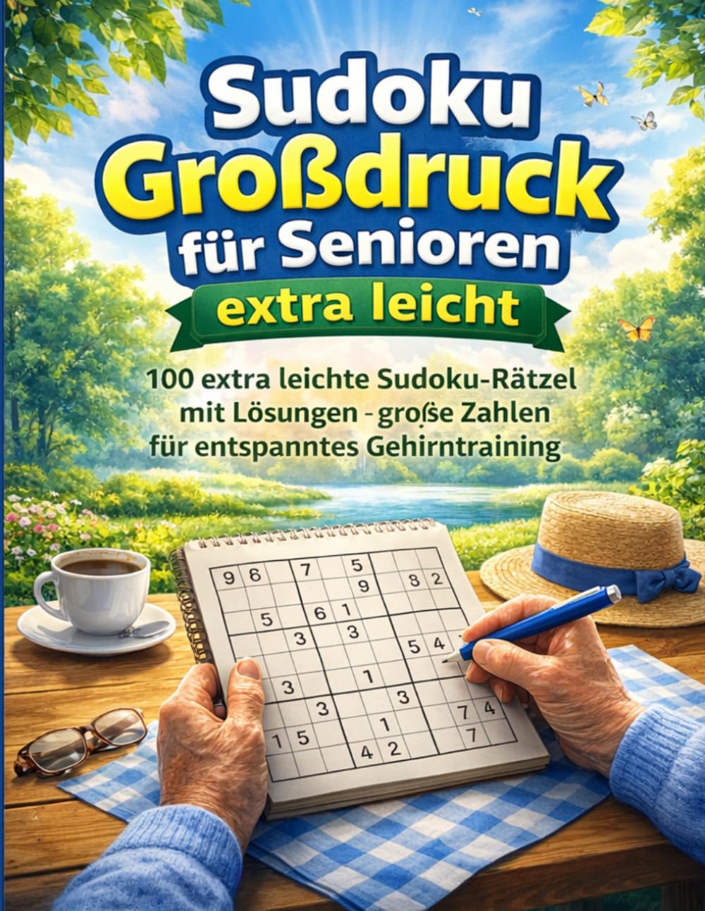 Sudoku für Senioren – Extra leicht: Mit extra großen Zahlen | Klar & übersichtlich | Perfekt für Anfänger