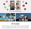 Insta360 Flow 2 Plus AI Tracker Pack White - محور هاتف قابل للطي، تتبع الذكاء الاصطناعي مع أي تطبيق، مراقبة متعددة الأشخاص، حامل ثلاثي القوائم/عصا سيلفي مدمجة، جهاز تحكم عن بعد، iPhone/Android