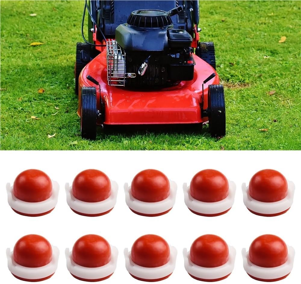 Outdoor 10pcs Primer Bulb Replacement Fit for 694394 494408 Fits Sprint Classic Engines Lawn Mower Durable Part