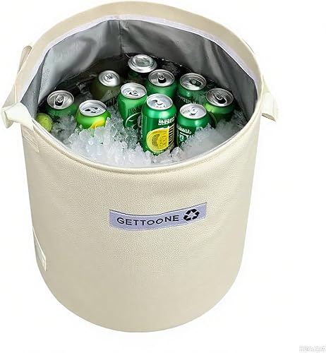 All-in-One Party Cooler Bag with Folding Design and Insulated Compartments -GETTOONE Ideal for Tailgating and Outdoor Events!