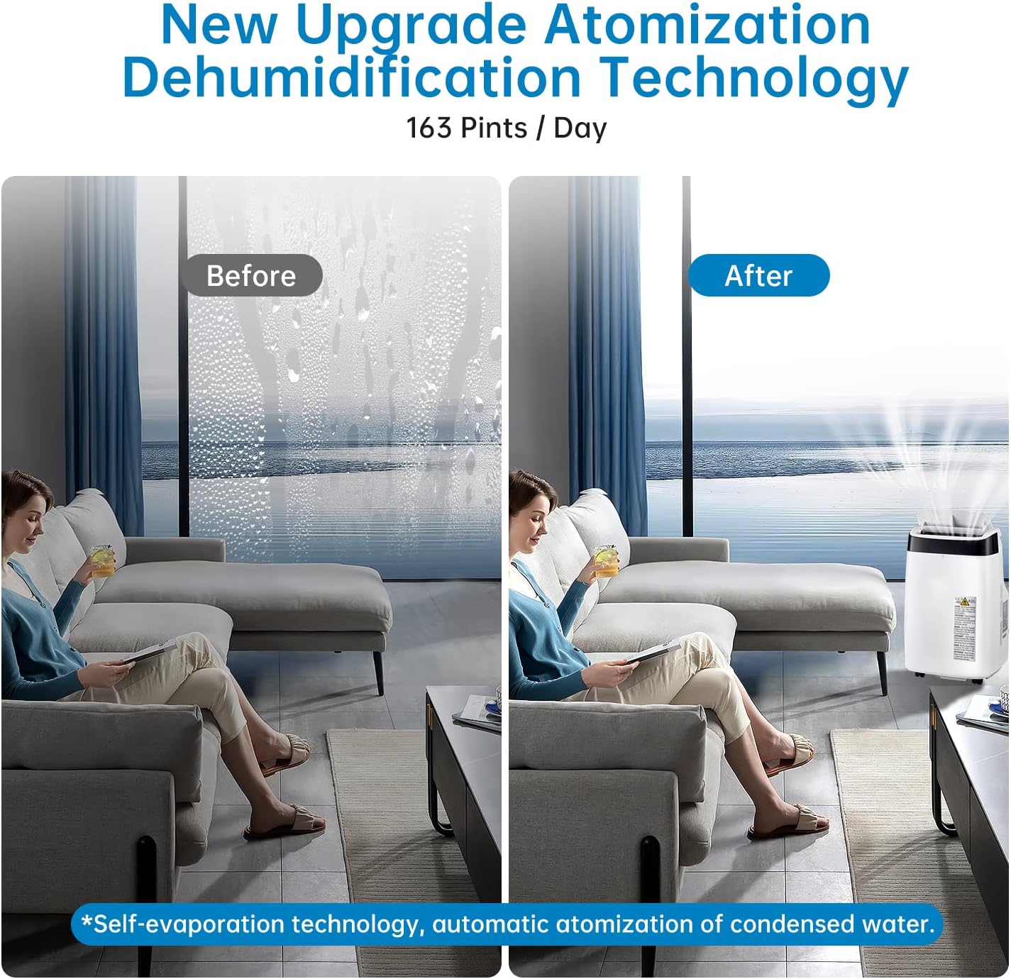 New Upgrade Atomization Dehumidification Technology