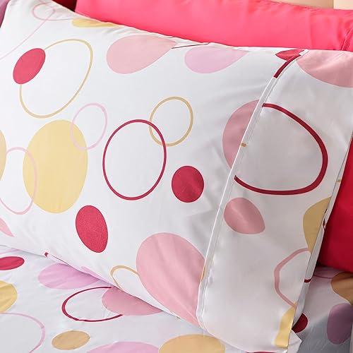 Miniatura 4 de American Home Collection Juego de sábanas de microfibra ultrasuave, doble cepillado, resistente a las arrugas y a las manchas, se ajusta a bolsillo