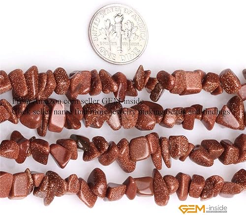 Miniatura 2 de GEM-inside Sarta de cuentas de gemas de 86cm para fabricación de joyas., Piedra, 7-8mm