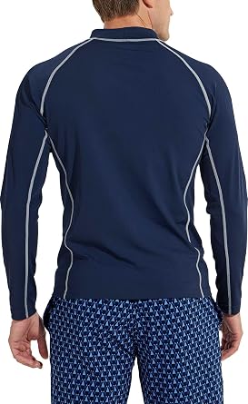 Men's Surf Long Sleeve Rash Guard - UPF 50+ Sun Protection - Tulum