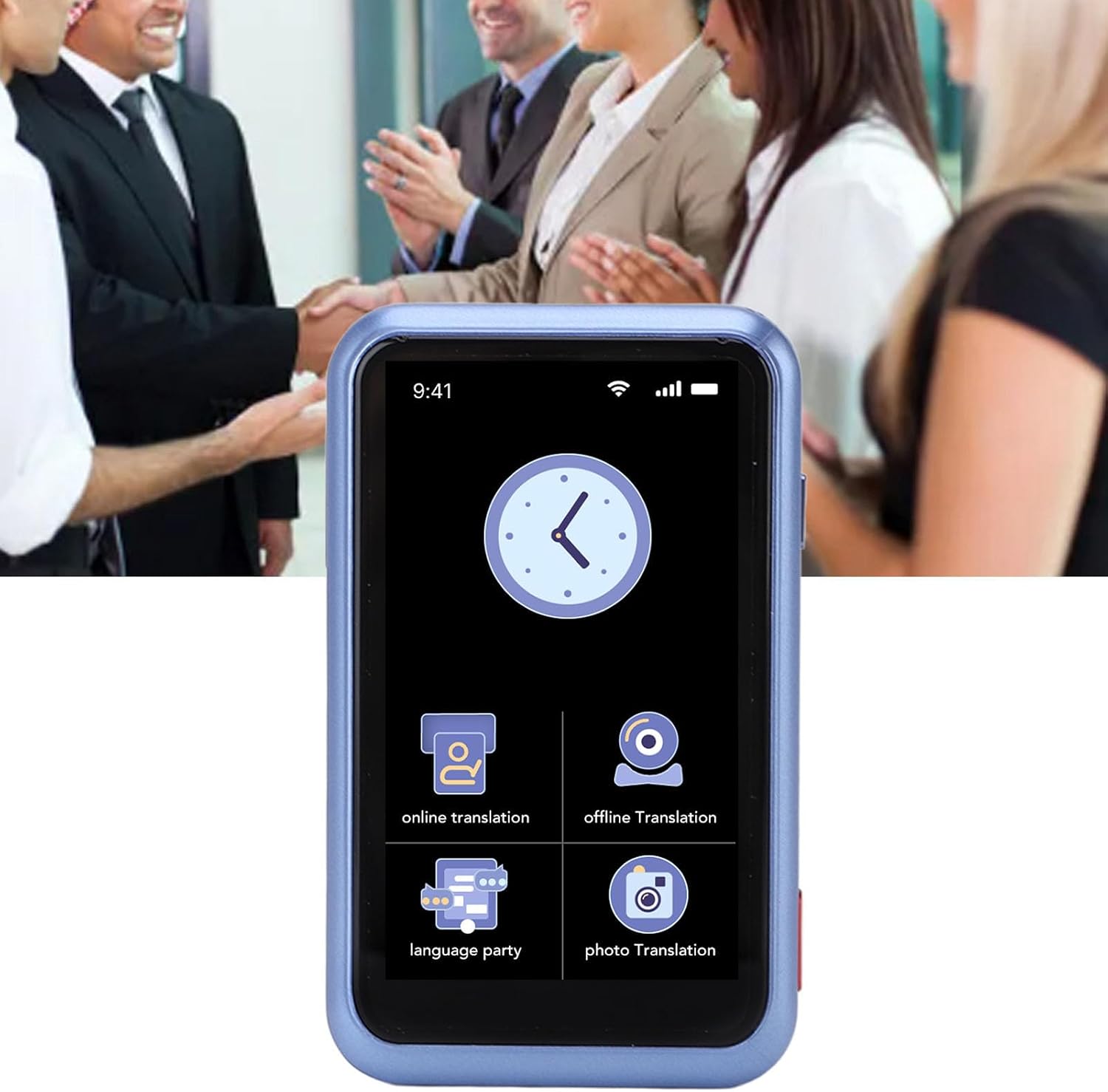 Smart Voice Translator, 138 Languages Translator Device, Instant Voice Translation Intelligent Translator, Dual Language Conversion Device with Independent Microphone