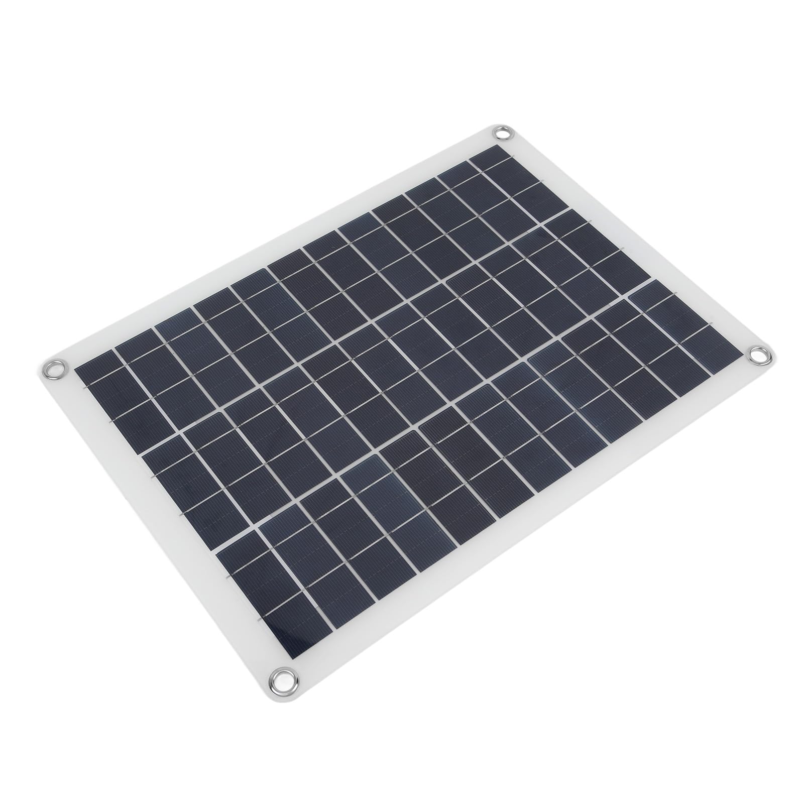 YUYTE Panneau de Charge Solaire en Silicium Monocristallin 15 W pour Caméras de Surveillance et Sonnettes – Résistant aux Intempéries et Polyvalent