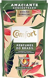 COMFORT Amaciante Refil Edição Especial Perfumes do Brasil, Tamanho: 810 ml (Pacote de 1)