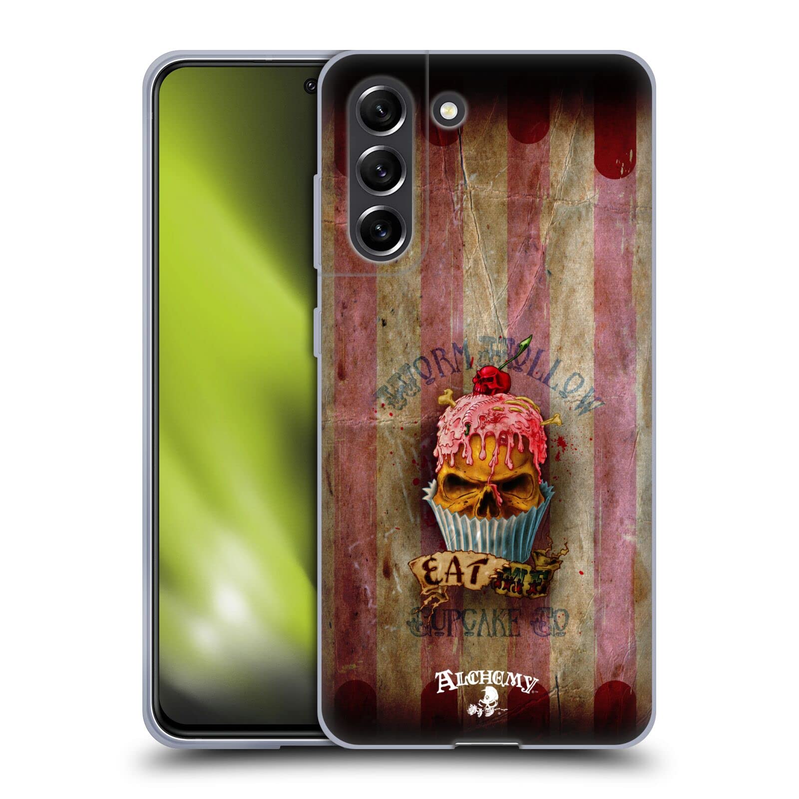 Funda de gel para Galaxy S21 FE 5G Head Case Designs Alchemy Gothic 7