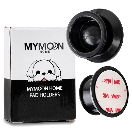 MYMOON HOME Pee PAD Holder (Pack of 2) – Works with Any Type of Wee Wee Pads for Easy cleanup of Marking and Leg Lifting Dogs. (White)