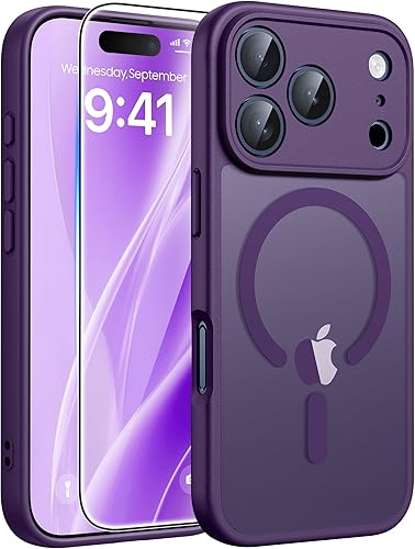 Miniatura 163 de FNTCASE Funda para iPhone Air: [Compatible con Magsafe] Fundas translúcidas mate con [protección completa de la cámara] [protector de pantalla]