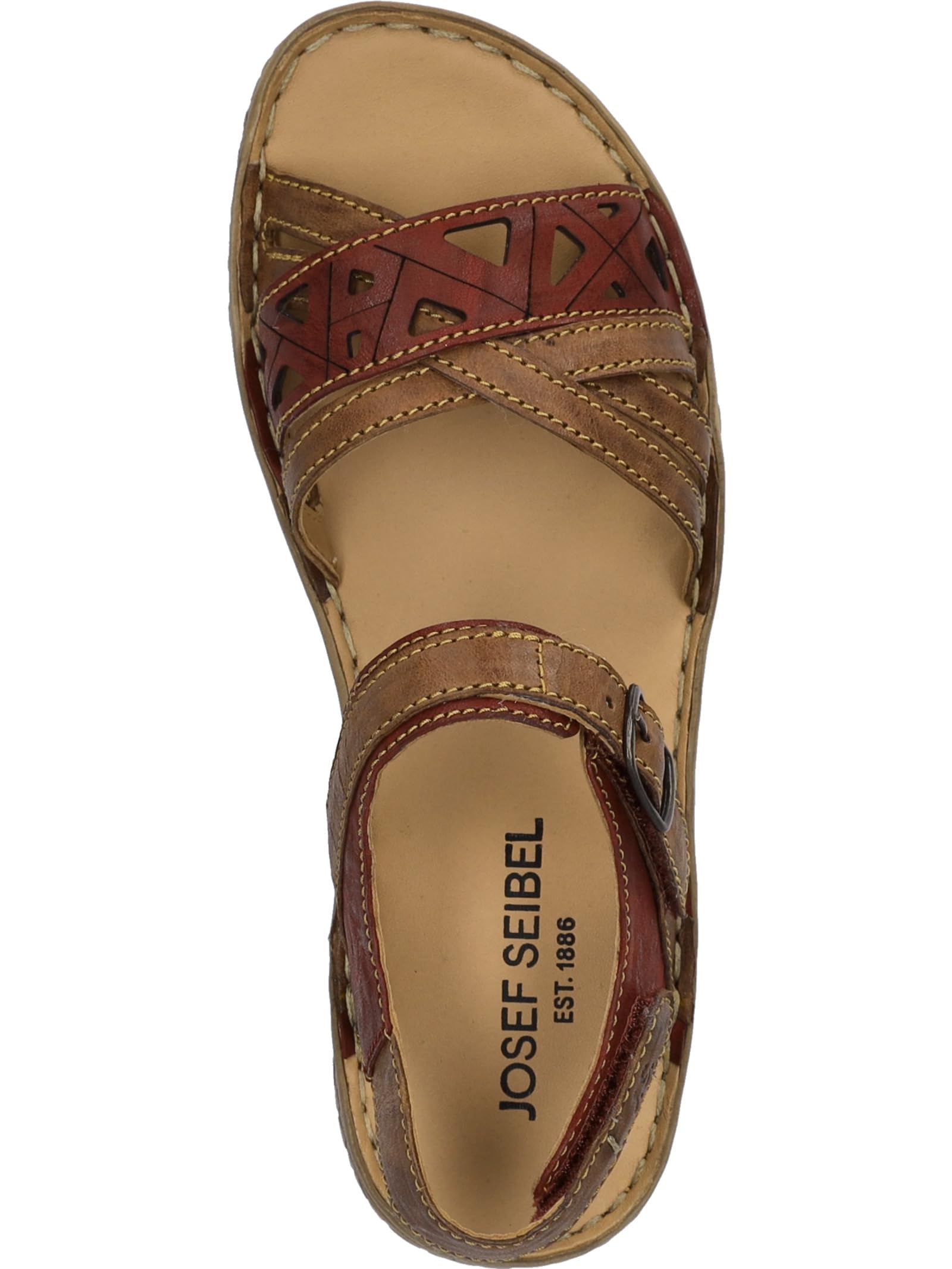 Josef Seibel Sandales classiques pour femme Ivy.08, largeur G (normale)