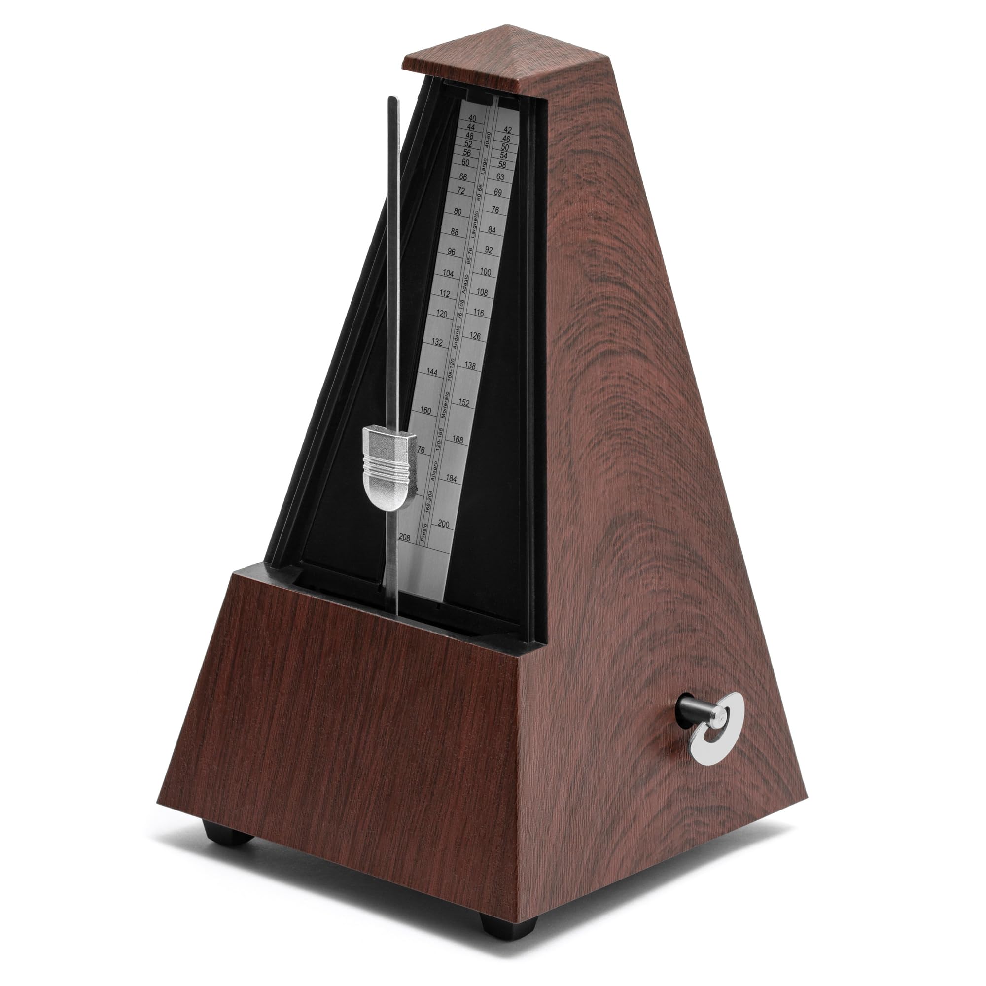 Theodore Theodore MET21-WD - Metrónomo de madera con forma piramidal