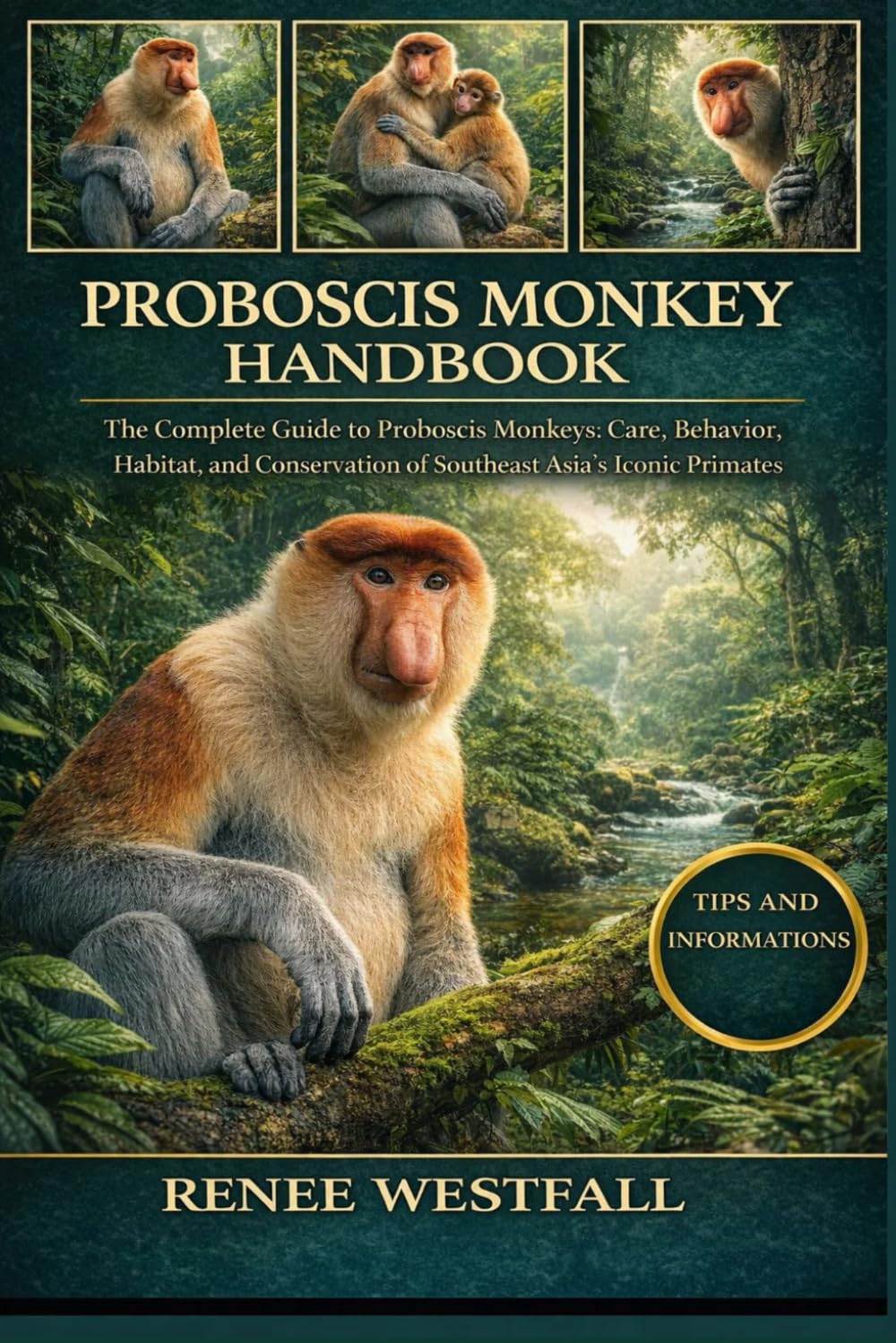 PROBOSCIS MONKEY HANDBOOK: The Complete Guide to Proboscis Monkeys: Care, Behavior, Habitat, and Conservation of Southeast Asia’s Iconic Primates.