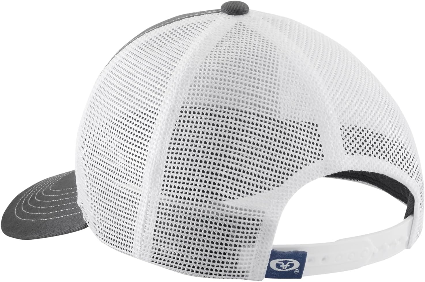 Flying Fisherman One Size Fits Most Sunrise Tarpon Trucker Hat, Charcoal/White