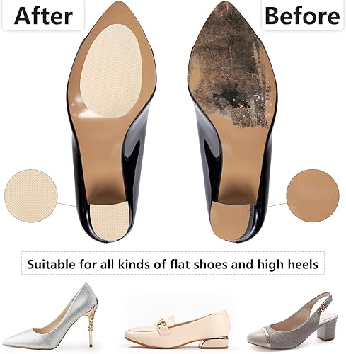 Miniatura 2 de Almohadillas antideslizantes para zapatos, protectores adhesivos para suela de zapatos, tacones altos, agarre antideslizante para zapatos, reducción