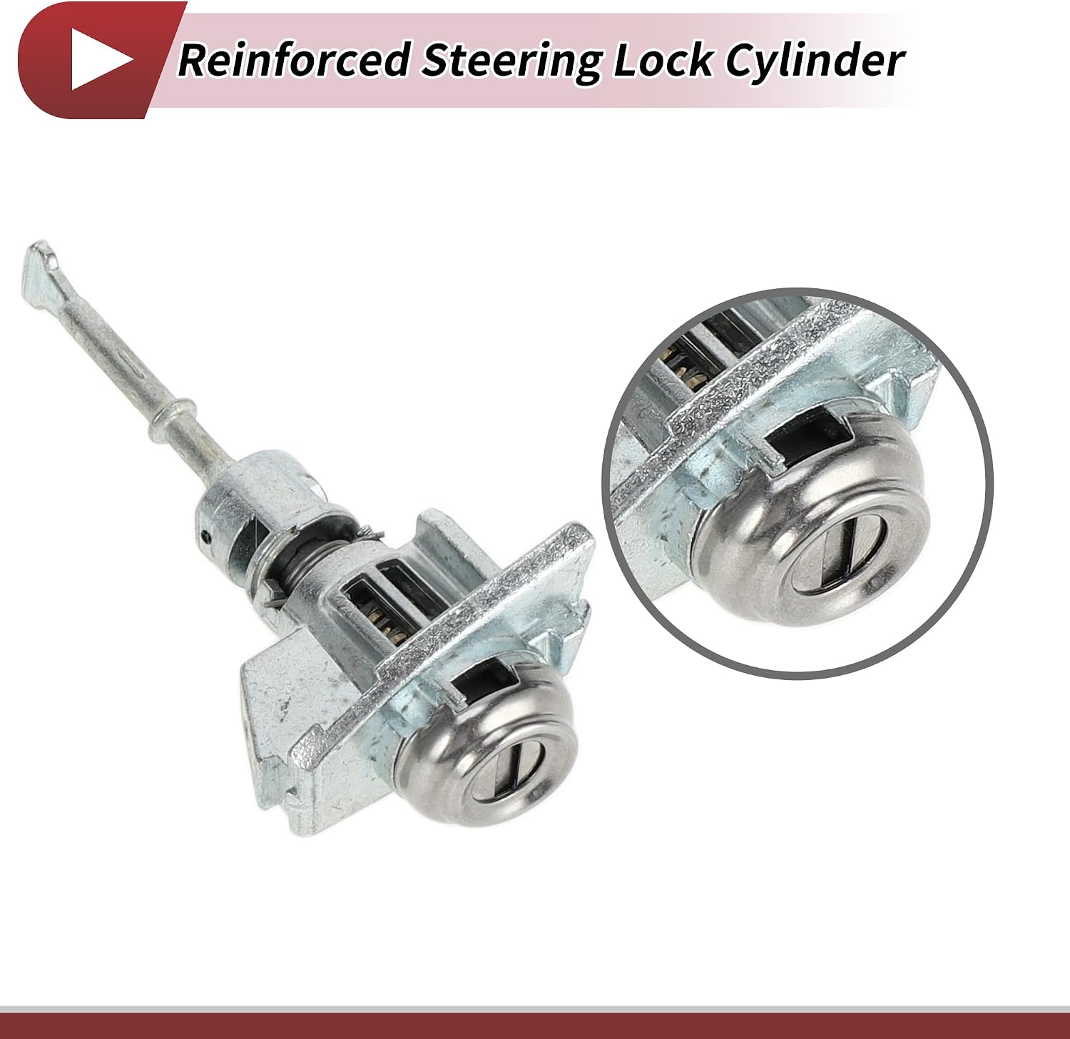 1 Set Ignition Lock Cylinder for Hyundai Sonata 2015-2017 Ignition Switch Door Lock Cylinder No.81900C1B00/81970C1A00 Metal