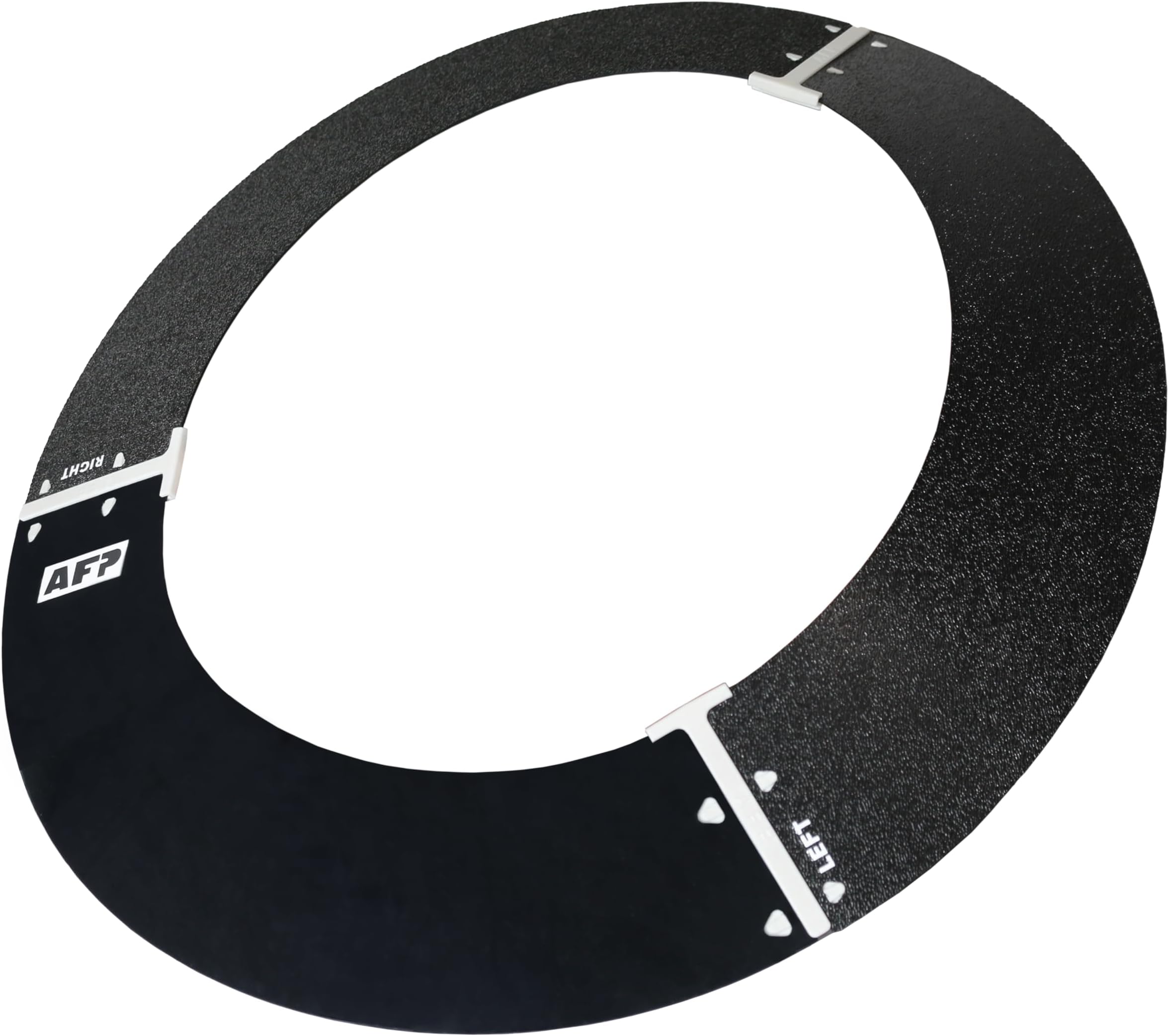 AFP Full-Brim Tinted Smoke Polyurethane Plastic Sun Shield Hard Hat Visor | Standard Brim Extender | Sun & Heat Protection Reusable Accessory | Compatible with AFP Brand Hard Hats ONLY