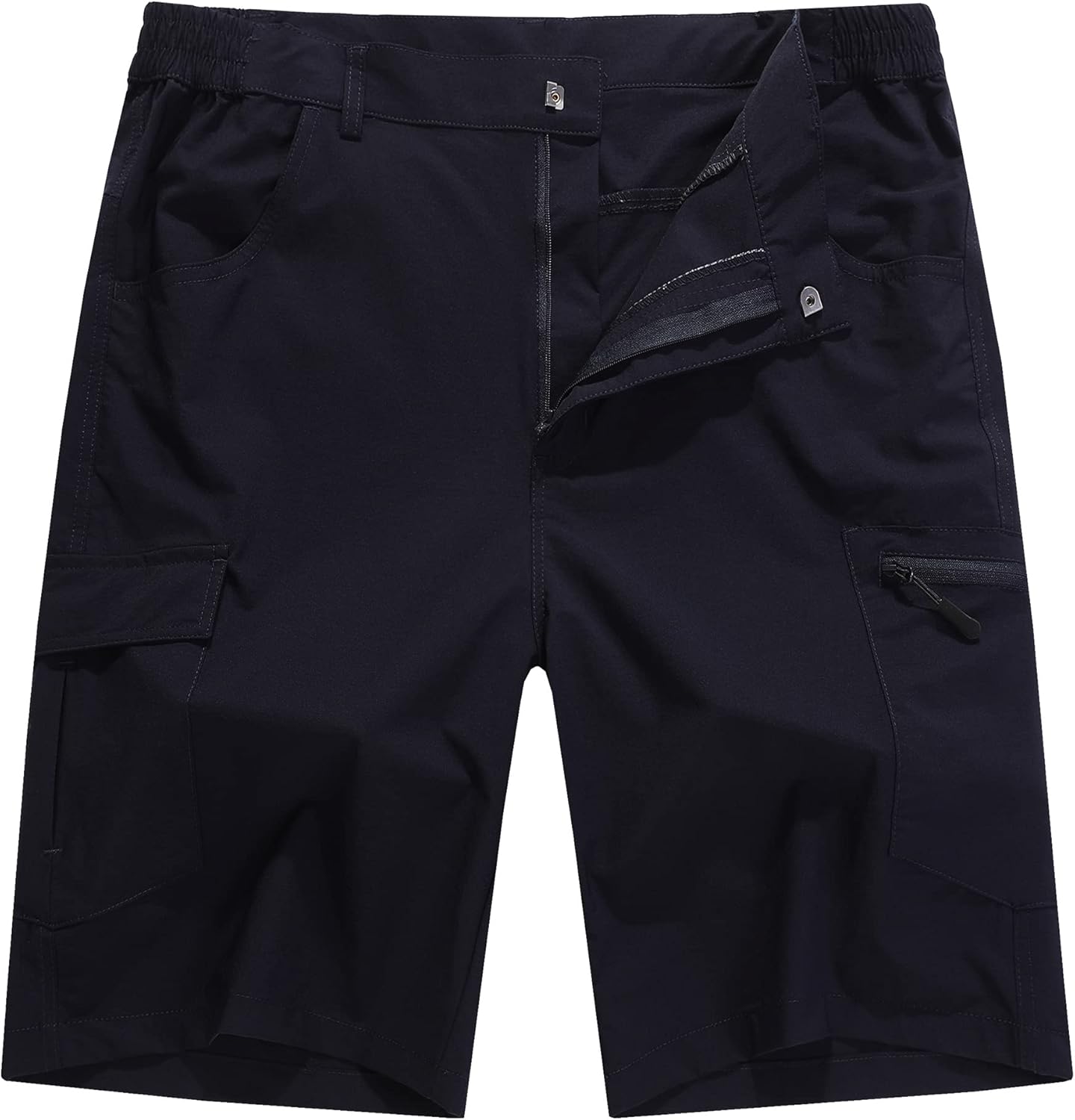 Men's Quick Dry Cargo Hiking Shorts Stretchy Lightweight 5 Pockets Camping Cycling Fishing Work Shorts