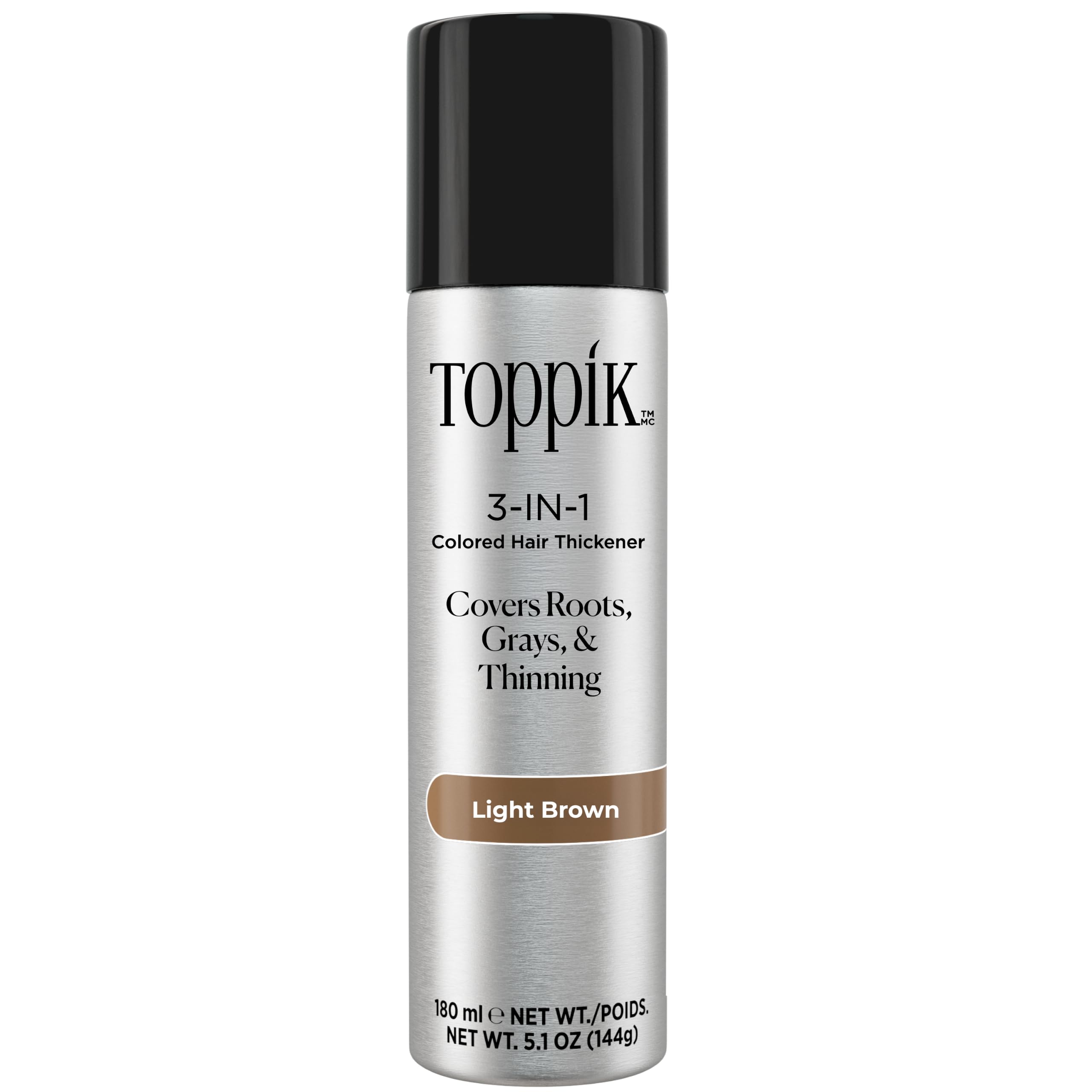 TOPPIK HAIR THICKENER LT BROWN 12/5.1OZ