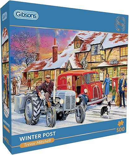 Miniatura 8 de Lynmouth Living - Rompecabezas de 500 piezas | Rompecabezas de coche clásico | Rompecabezas sostenible para adultos | Tablero 100% reciclado premium