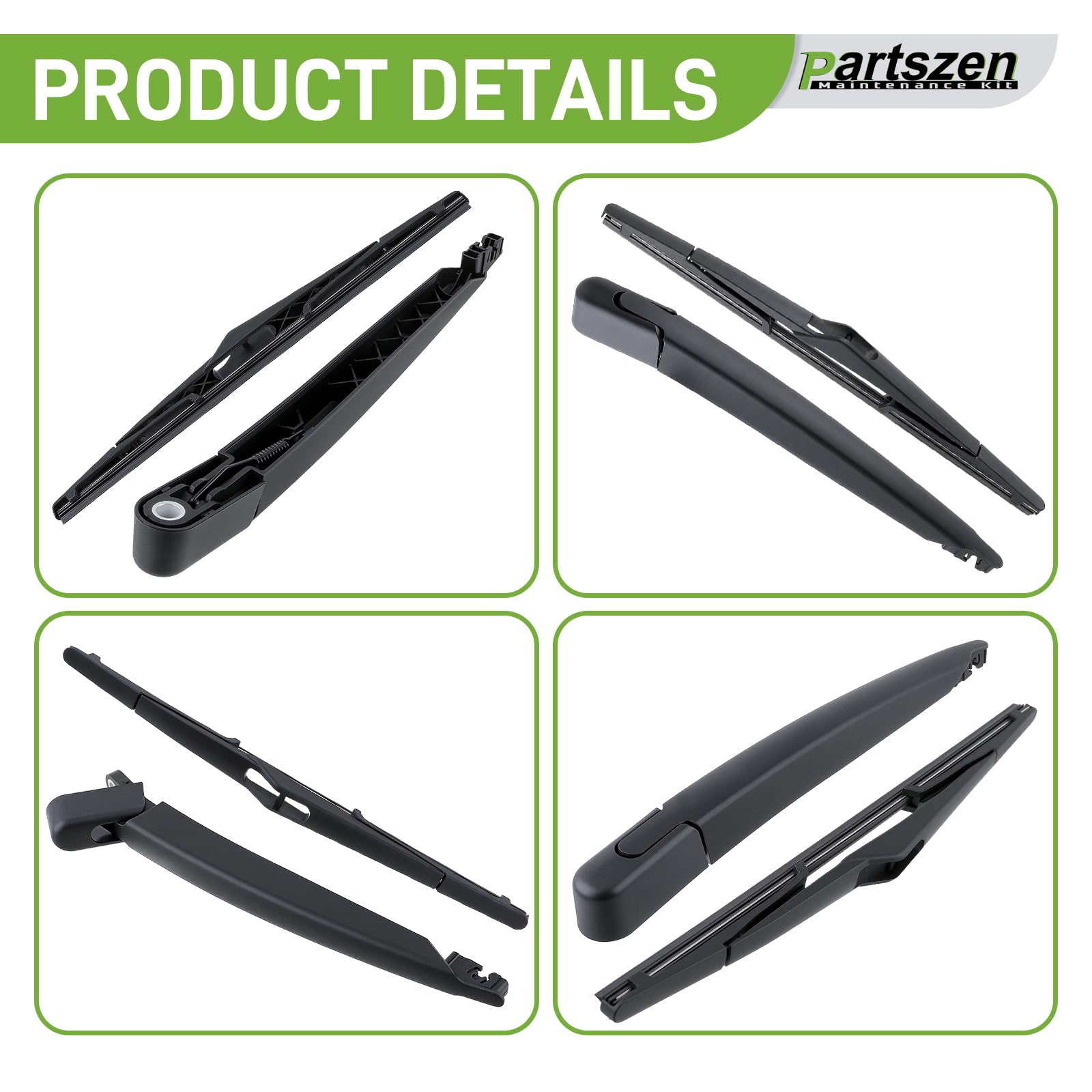 Amazon.co.jp: partszen 28780-5RL0A リアワイパーアームセット 日産