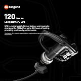 Magene P715 Pedal Power Meter, ±1% Power Accuracy, 120-Hour Battery Life, Bluetooth ANT+, Double-Sided Bike Pedals Compatible with SPD-SL - 3