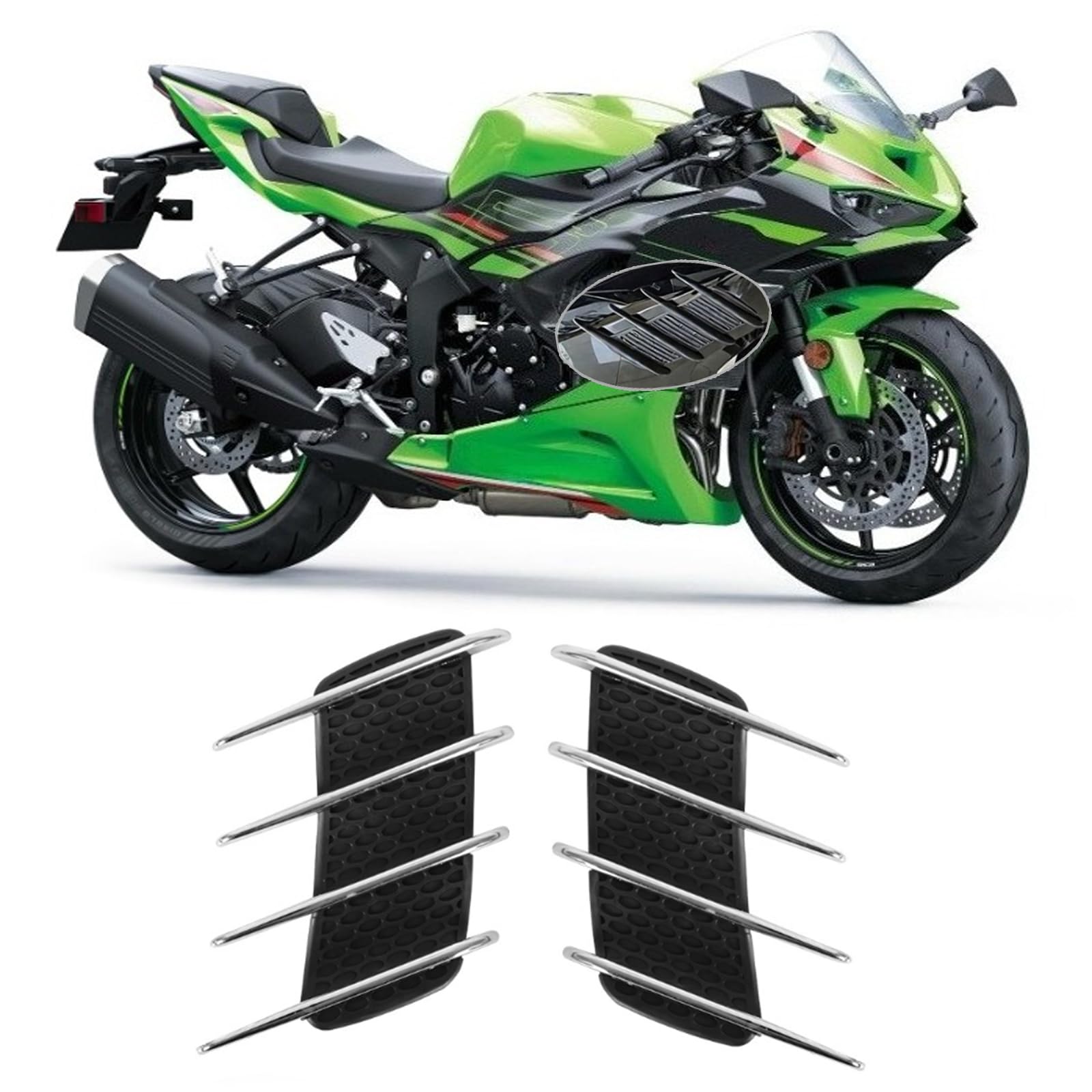 Amazon | FOR ZX-6R zx6r 2025 2024 2023 2022 2021 アクセサリー 固定