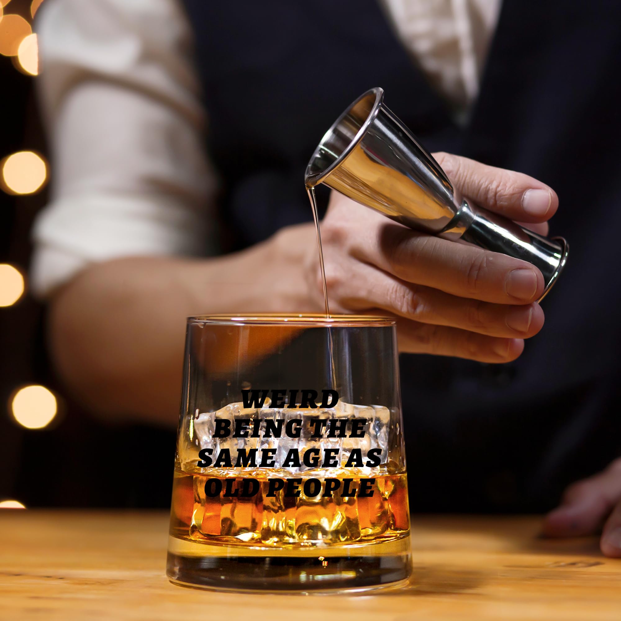 NeeNoNex Verre à Whisky Pour Grand-père – Cadeau D'anniversaire Amusant Pour Papa