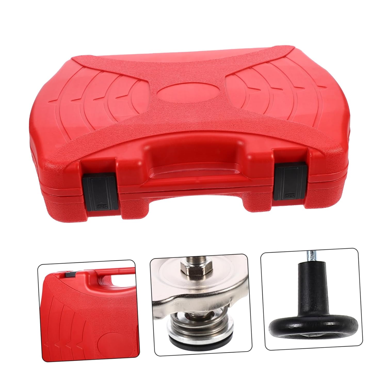 PRETYZOOM 1Set Water Tank Leak Detection Gauge Automobile Cooling System Tester Kit Professional Leak Detector for Car Pressurization and Pressure Testing