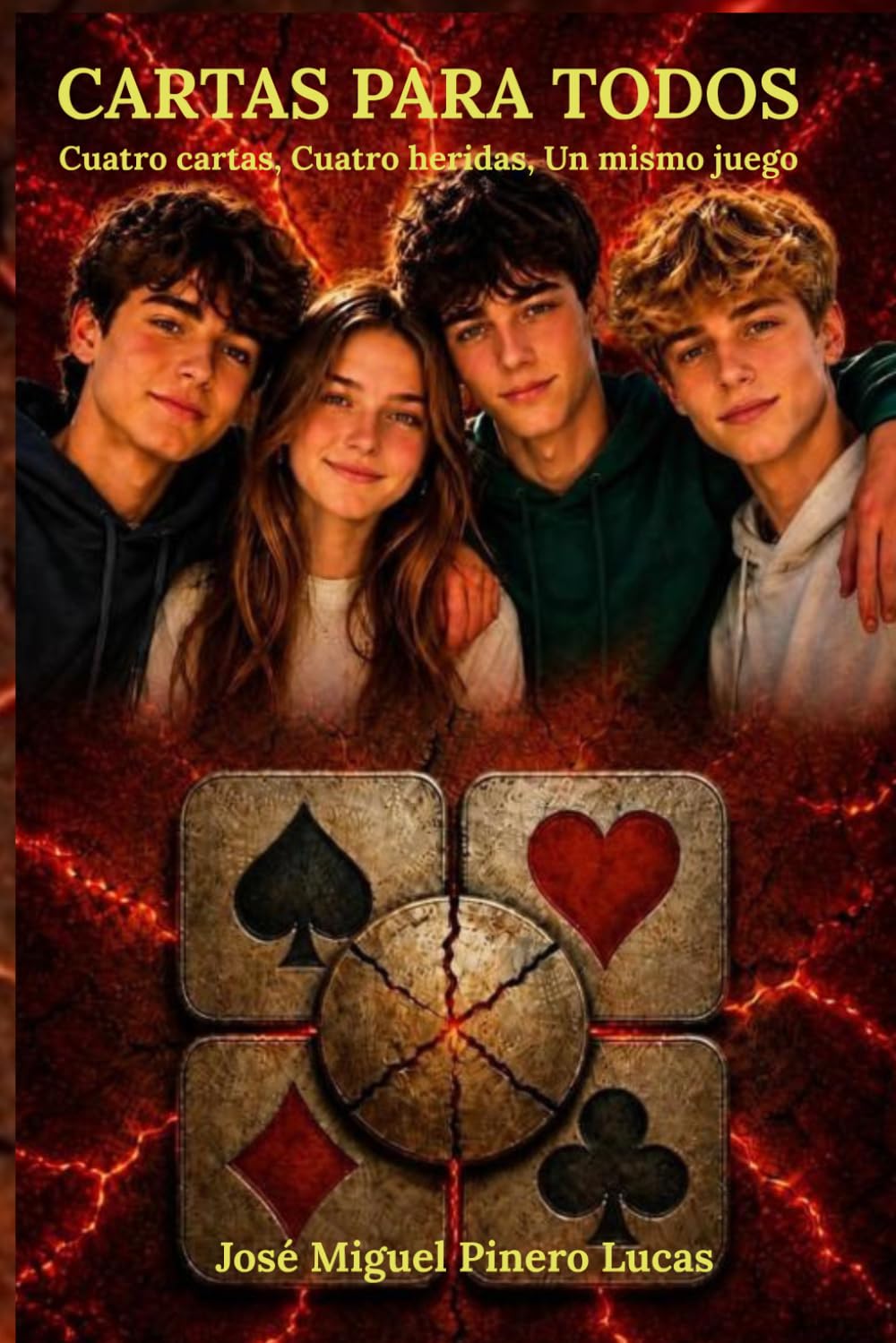 CARTAS PARA TODOS: Cuatro cartas, Cuatro heridas, Un mismo juego